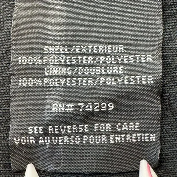 Steve Madden Zip Up Tie Front Trench Coat Women XL Charcoal Gray - Picture 8 of 11